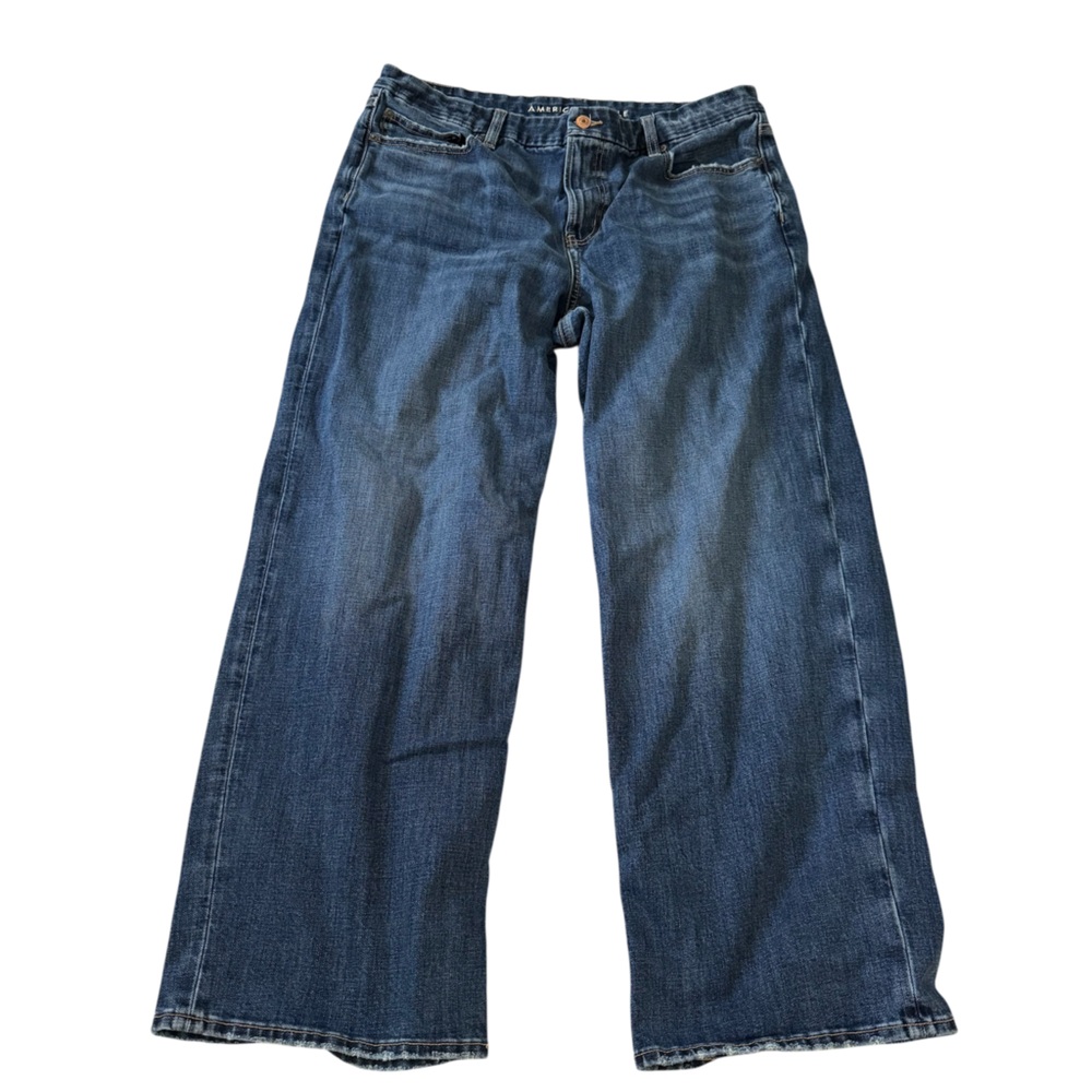 AE Stretch Curvy High Waist Stovepipe Jean